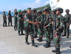 Prajurit TNI Yonif 117/KY Korem 012/TU, Siap Jaga Kedaulatan Pulau Terluar di Simeulue Cut