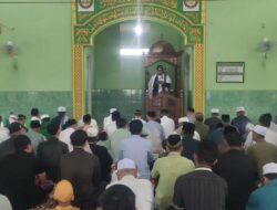 Kodim 1015/Sampit Gelar Sholat Idul Fitri 1445 H di Masjid Asy-Syaja’ah Makodim