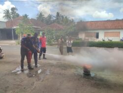 Damkar Banyuwangi Sasar Desa Terujung Cegah Kebakaran dan Minimalisir Dampak