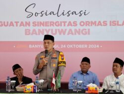 Kapolresta Banyuwangi Lakukan Silaturahmi dengan PCNU, Tekankan Pentingnya Sinergi dalam Menjaga Stabilitas Wilayah*