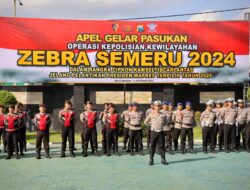 Operasi Zebra Semeru 2024 Digelar Selama 2 Pekan, Ini Pesan Polisi Banyuwangi