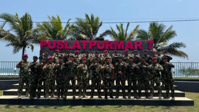  Puslatputmar 7 Lampon Gelar Acara Syukuran Dan Doa Bersama Dalam Rangka HUT Marinir Ke 79 Th.2024. Banyuwangi…