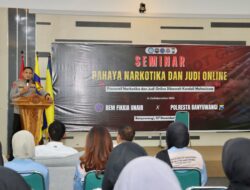 Kapolresta Banyuwangi Hadiri Seminar Bahaya Narkotika dan Judi Online di Kampus Airlangga*