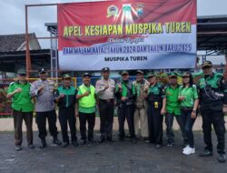 Apel kesiapan  muspika turen Dalm rangkah persiapan nataru