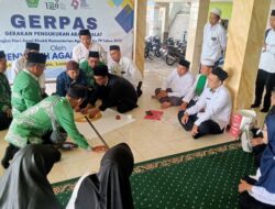 Semarak HAB ke-79, Kemenag Probolinggo Adakan Pengukuran Arah Kiblat Serentak”