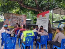 SOP (Standard Operasional Prosedur) dan Ketahanan Pangan Sebagai Penekanan Pada Jam Pimpinan Oleh Kapolsek Gilimanuk.