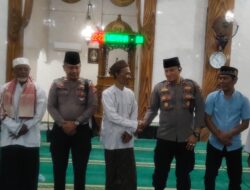 Kapolsek Gilimanuk Gelar Safari Ramadhan di Masjid Al Mubarok, Bahas Harkamtibmas dan Toleransi Antarumat Beragama