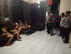 Yustisi Gabungan Polsek Kawasan Pelabuhan Gilimanuk di Tempat Hiburan Malam, Jaga Kamtibmas Sambut Bulan Suci Ramadhan