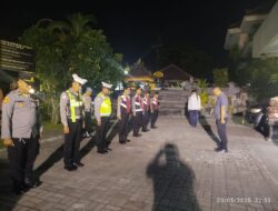Patroli Malam Minggu Polsek Dentim: Ciptakan Rasa Aman di Tengah Masyarakat