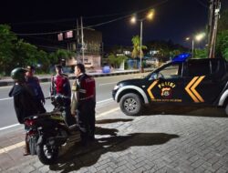 Polsek Kuta Selatan Gelar Patroli malam minggu, fokus pada titik rawan kejahatan di malam hari