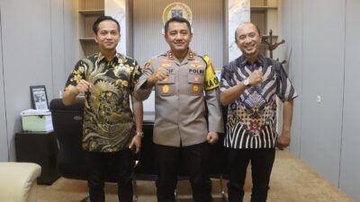 Perkuat Sinergitas, Kapolres Probolinggo AKBP Wahyudin Latif Sambangi Ketua DPRD