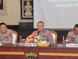 Pelaksanaan Penelitian E-MP dan Supervisi Ketahanan Pangan oleh Puslitbang Polri di Polda Bali