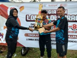 Pemdes Dayeuhluhur Dan Ranting 4 PGRI Raih Juara Pertama Bola Voli Katagori Perangkat Desa Serta Dinas Instansi
