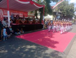 Semarak HUT RI ke-80: Kecamatan Kalipare Meriahkan Perayaan dengan Lomba Baris Kreasi
