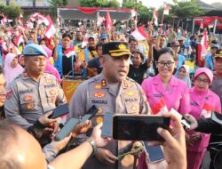 Sambut HUT Kemerdekaan RI ke-80, Polres Tuban Salurkan Bantuan Beras untuk Warga Kurang Mampu