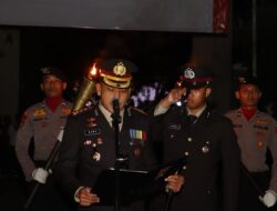 Kapolresta Banyuwangi Pimpin Apel Kehormatan dan Renungan Suci di TMP Patrang Sambut HUT RI Ke-80