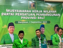 DPW PPP Bali Dukung Penuh Muktamar X dan Mendorong Mardiono sebagai Ketua Umum Baru