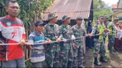 Wujudkan Mimpi Warga Desa Rutih, Satgas TMMD ke-126 Mulai Bongkar dan Bangun Rumah Tak Layak Huni