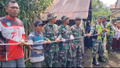 Wujudkan Mimpi Warga Desa Rutih, Satgas TMMD ke-126 Mulai Bongkar dan Bangun Rumah Tak Layak Huni