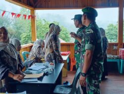 Sinergi TNI dan Warga: Satgas TMMD Dampingi Pelayanan Kesehatan Ibu dan Anak di Linge
