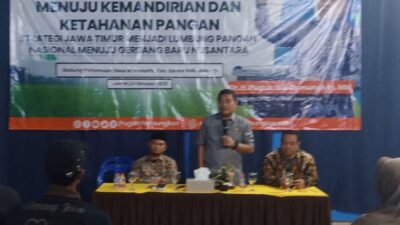 Sosialisasi Strategi Jawa Timur Menuju Kemandirian dan Ketahanan Pangan Nasional