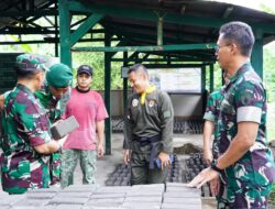 Kunjungan Tim Wasev TMMD ke TPS Divif 2 Kostrad
