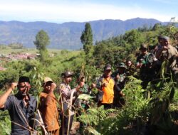 Satgas TMMD ke-126 Dorong Gerakan Cinta Lingkungan di Kabupaten Aceh Tengah