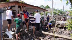 TNI & Relawan terus Pulihkan akses Desa Supiturang Pasca Erupsi Semeru