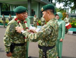Panglima Divif 2 Kostrad Sambut Kepala Staf Baru dengan Penuh Kehangatan
