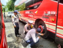 Polres Malang Gelar Ramp Check di Terminal Kepanjen, Bus Antarprovinsi Jadi Sasaran Operasi Zebra