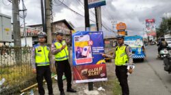 Ops Zebra Semeru, Polres Malang Pasang Baliho Imbauan di Titik Rawan Kecelakaan
