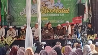 Jami’iyah Waqiah Segoro Ati Gelar Halal Bihalal dan Waqiah Qubro, Jamaah Membludak