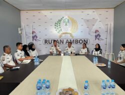 Dalam Upaya Tingkatkan Pelayanan, Rutan Ambon Terima Pengarahan dari Kalapas Ambon
