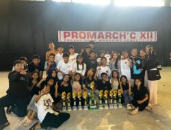Https:Dmtv malang. Com SMP Negeri 5 Banyuwangi Bangkit! Satria Suara Spenmaba Sapu 12 Piala di Kejurprov Marching Competition 2026.