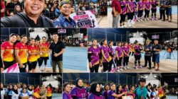 Meriah! Menthobi Raya Cup 2026 Ditutup Camat Syahruni, Penonton ‘Nyawer’ Rp1 Juta per Smash di Final