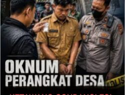 Oknum Perangkat Desa Ketawang Diamankan Polisi Saat Diduga Pesta Sabu, Warga Kecewa