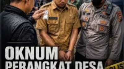 Oknum Perangkat Desa Ketawang Diamankan Polisi Saat Diduga Pesta Sabu, Warga Kecewa