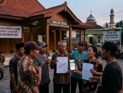 Anak Kades Diduga Jadi Ketua BUMDes, Warga Desa Wonoagung Protes