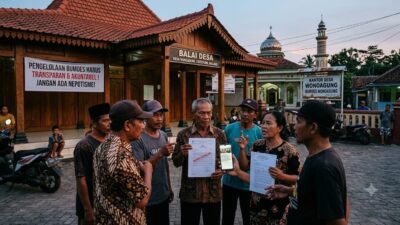 Anak Kades Diduga Jadi Ketua BUMDes, Warga Desa Wonoagung Protes