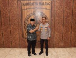 Silaturahmi ke Pendopo, Kapolres Malang Bahas Kamtibmas Bareng Bupati