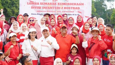 Semarak Kemerdekaan RI ke-81, Divif 2 Kostrad Teguhkan Persatuan dan Semangat Mengisi Kemerdekaan